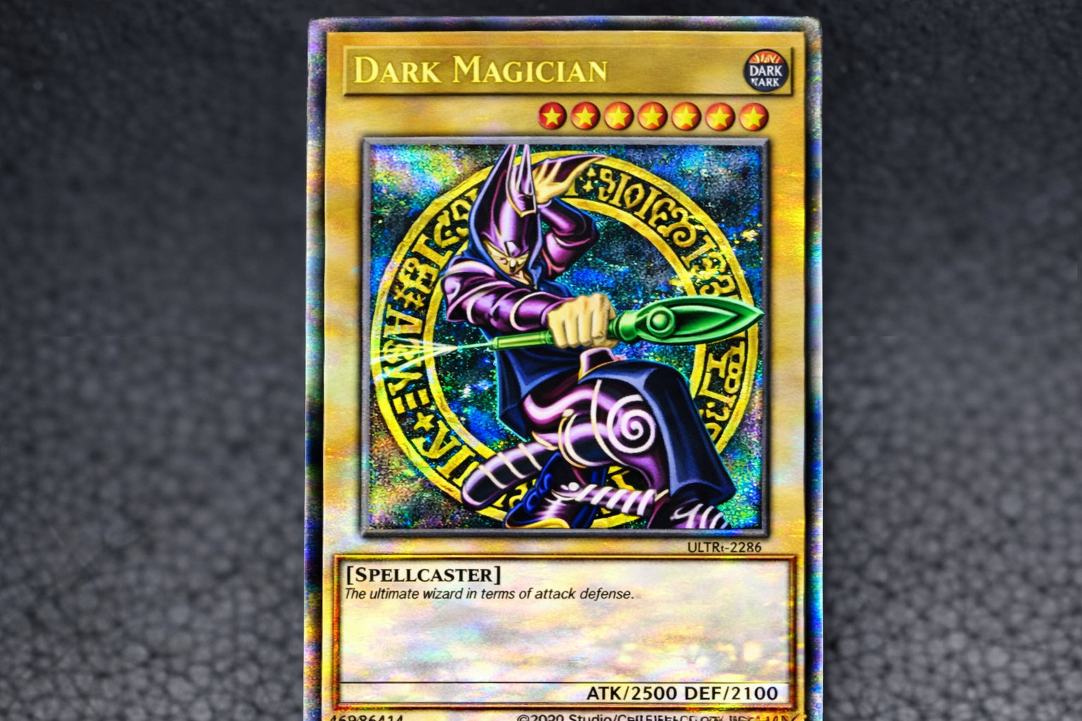 Dark Magician Ultra Rare Original Yu-Gi-Oh Card Near Mint